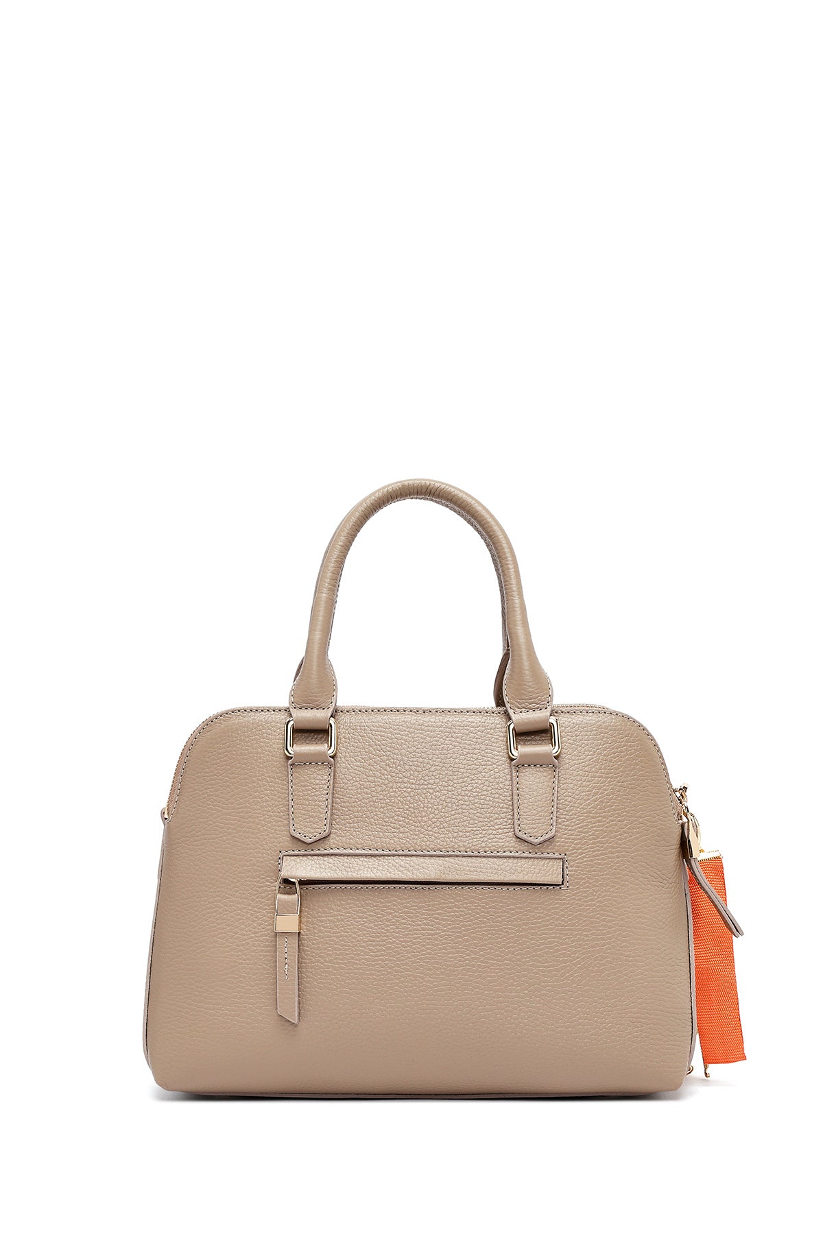 Kadın Vizon Uzun Askılı Deri Klasik Kol Çantası