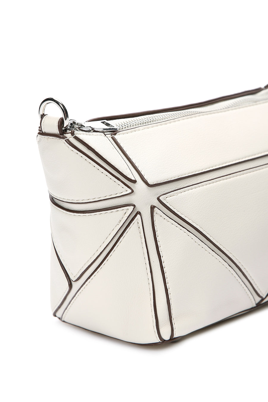Women's Cream Long Strap Crossbody Bag