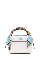 Women's Cream Long Strap Accessory Crossbody Bag | Derimod