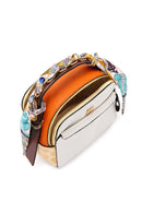 Women's Cream Long Strap Accessory Crossbody Bag | Derimod