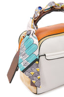 Women's Cream Long Strap Accessory Crossbody Bag | Derimod