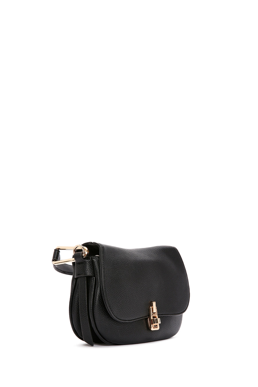 Women's Black Long Strap Shoulder Bag