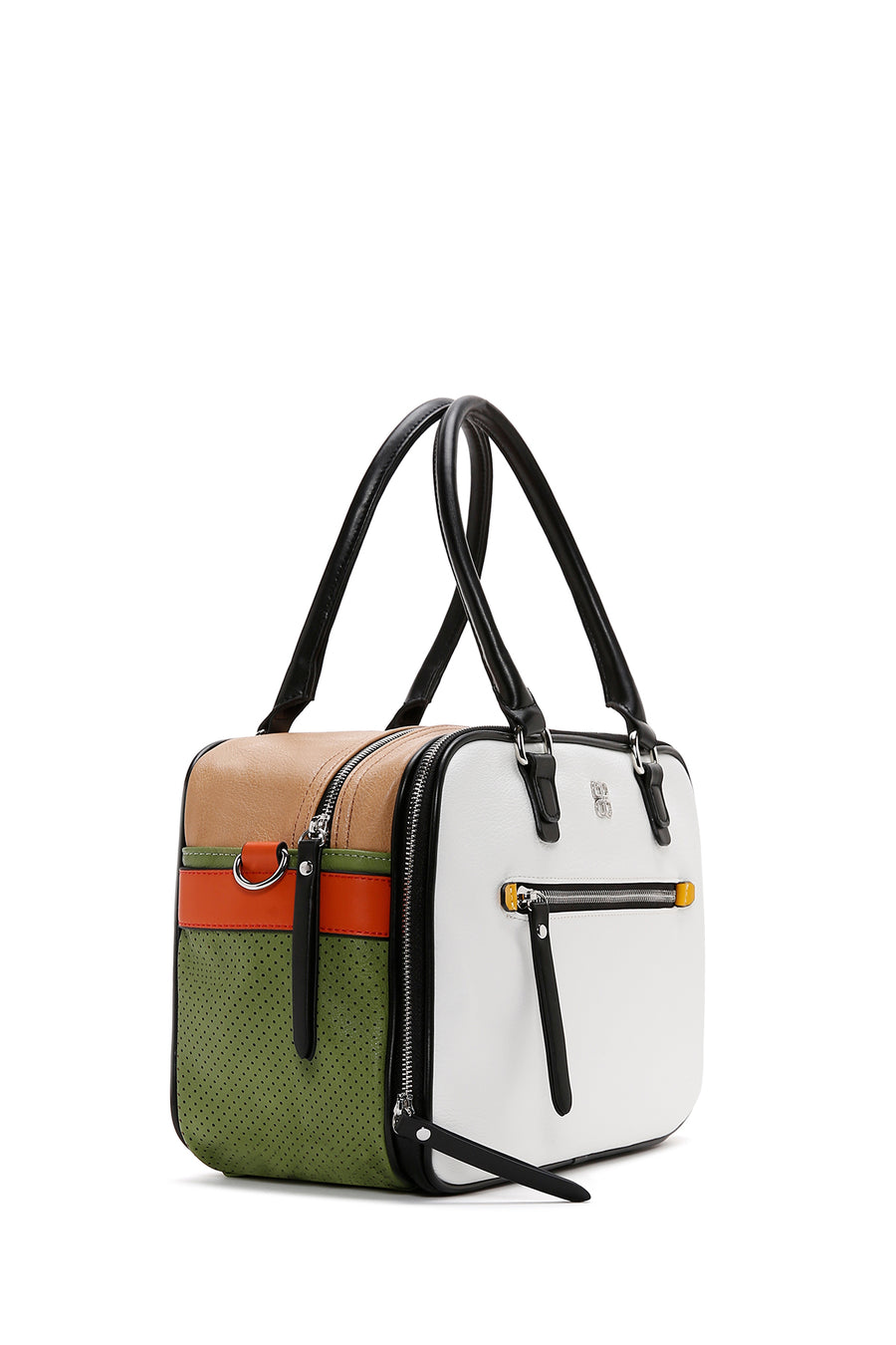 Women's White Long Strap Shoulder Bag