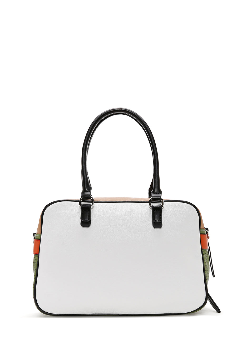 Women's White Long Strap Shoulder Bag
