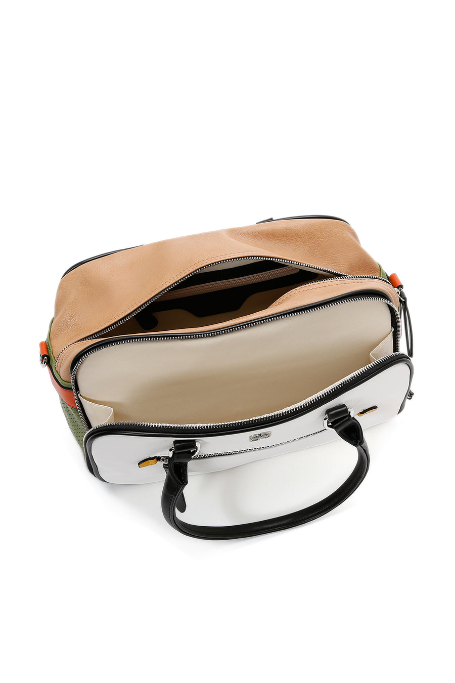 Women's White Long Strap Shoulder Bag