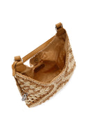 Women's Mink Straw Shoulder Bag | Derimod