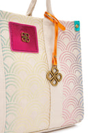 Women's Multi-Colored Long Strap Fabric Shoulder Bag | Derimod