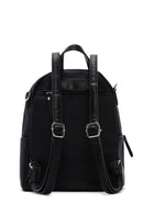 Women's Black Long Strap Backpack | Derimod