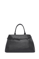 Women's Black Long Strap Classic Leather Handbag | Derimod