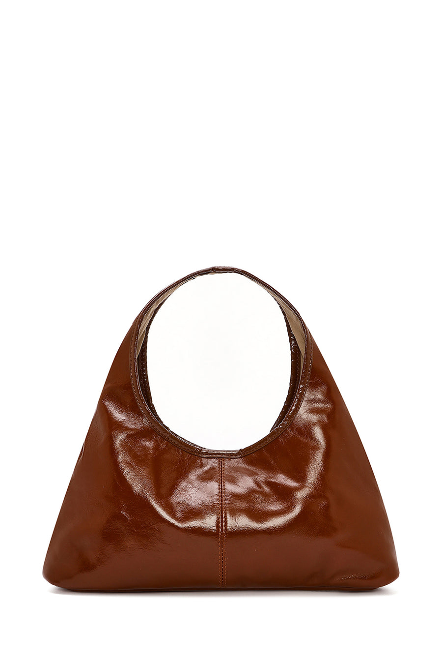 Women's Brown Mini Classic Leather Handbag 25SBD247618 | Derimod