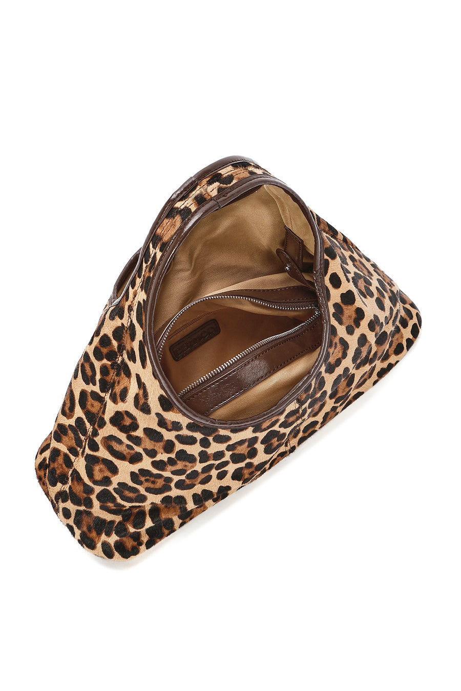Women's Leopard Mini Leather Handbag