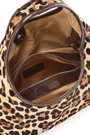 Kadın Leopar Mini Deri Kol Çantası | Derimod