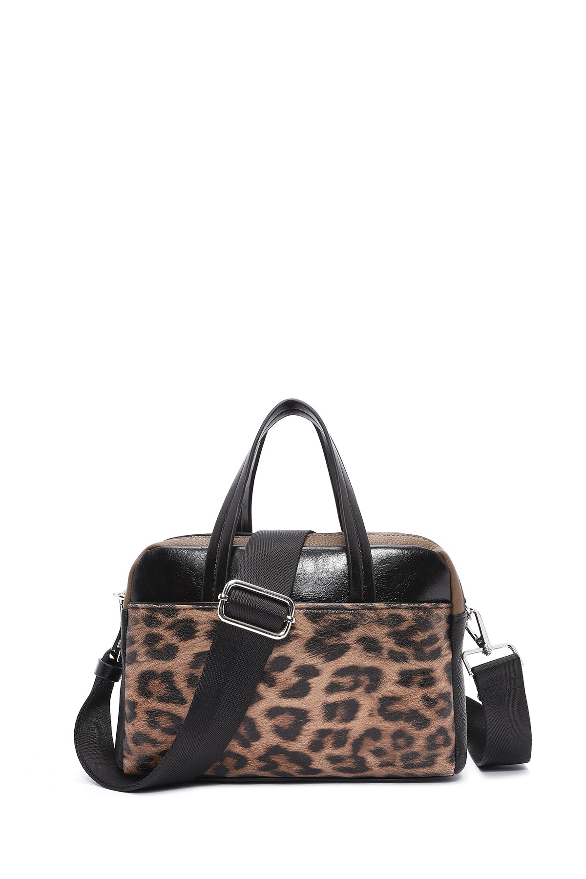 Kadın Leopar Uzun Asklı Kol Çantası 25SBD247714 | Derimod