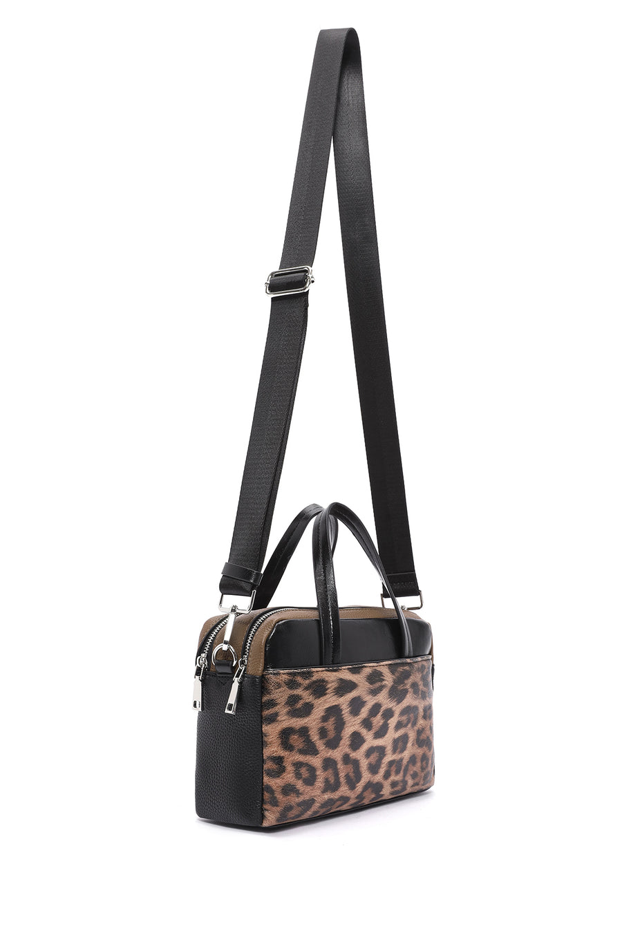 Women's Leopard Long Shoulder Bag