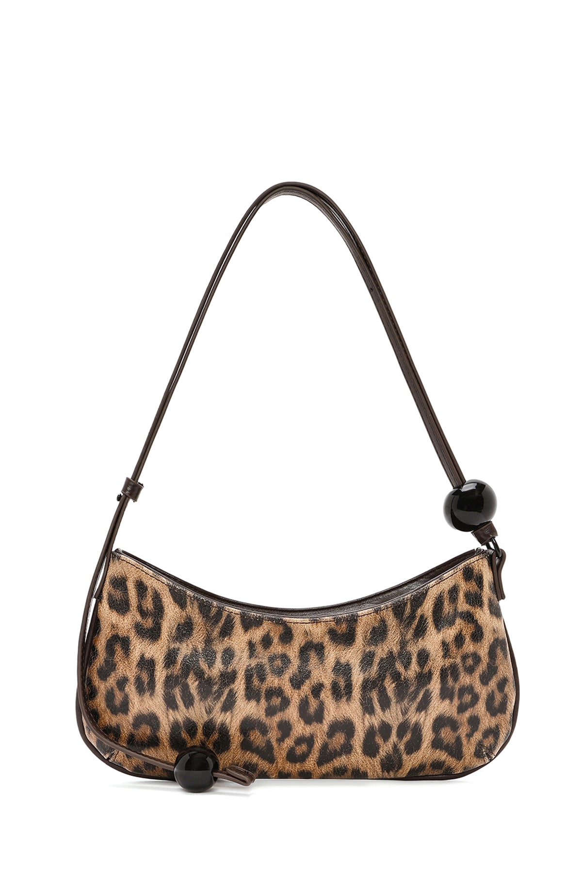 Kadın Leopar Baskılı Mini Omuz Çantası 25SBD247826 | Derimod