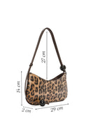 Kadın Leopar Baskılı Mini Omuz Çantası | Derimod
