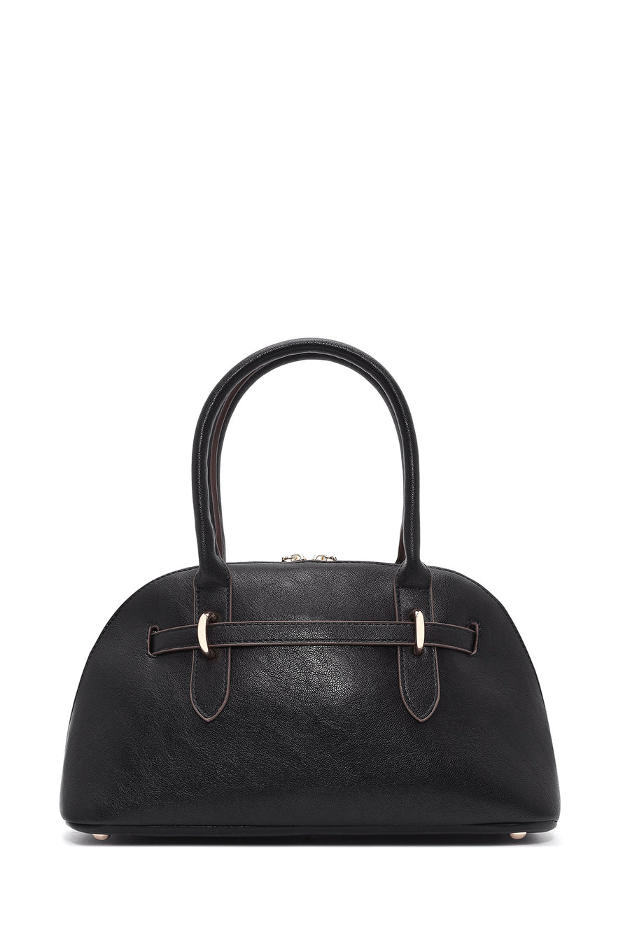 Women's Black Long Strap Mini Handbag