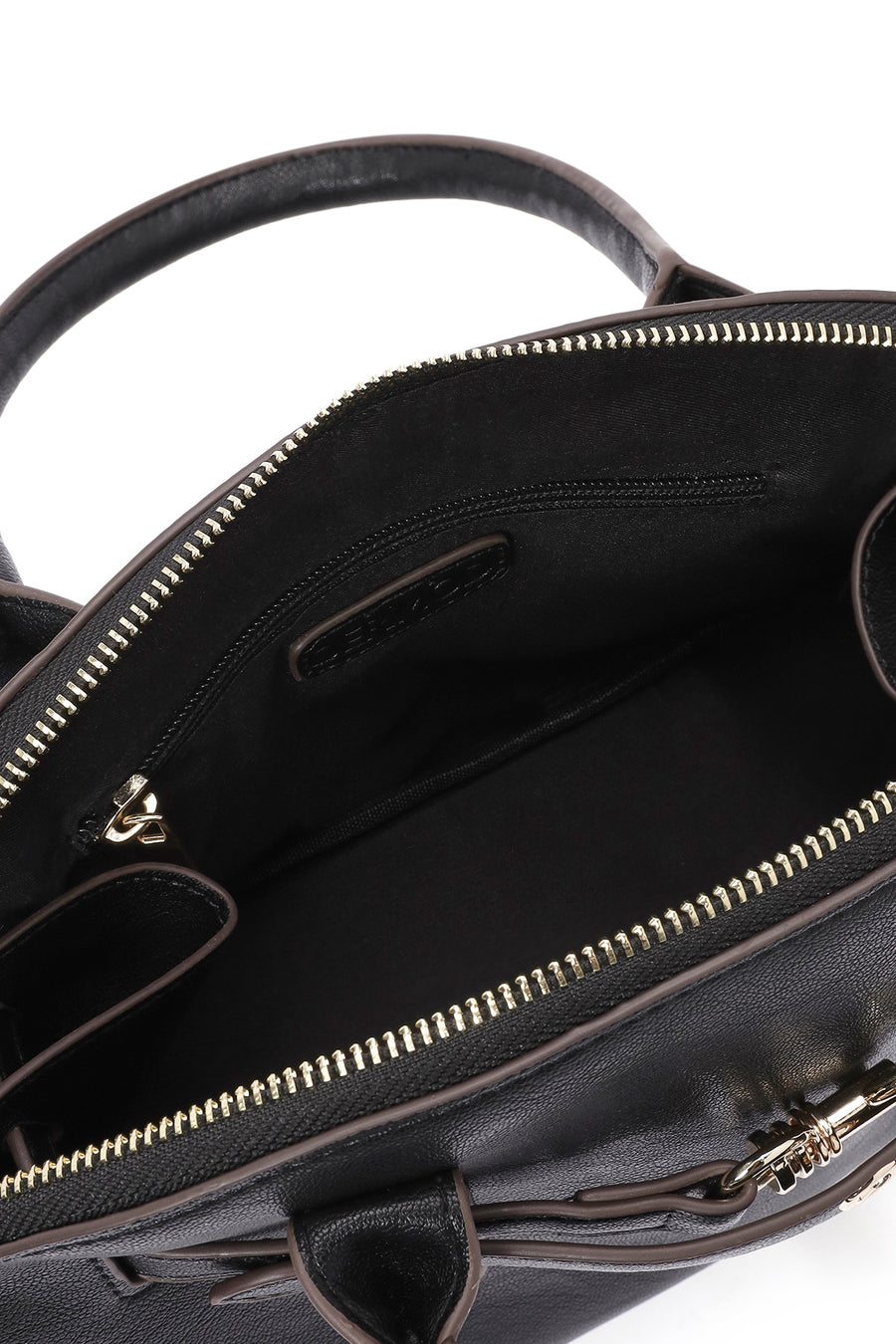 Women's Black Long Strap Mini Handbag