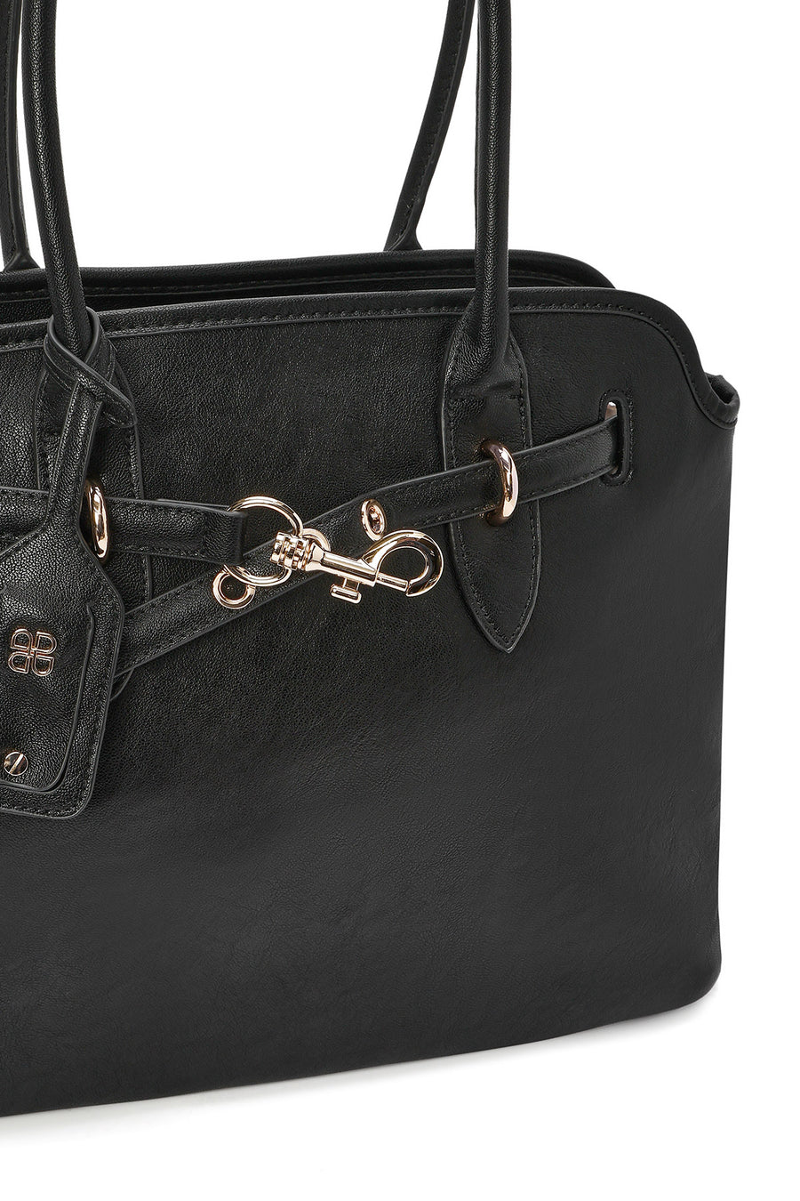 Women's Black Classic Shoulder Bag