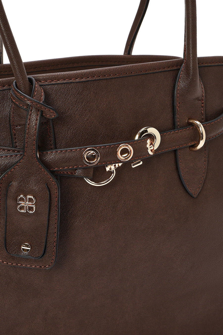 Women's Brown Classic Shoulder Bag
