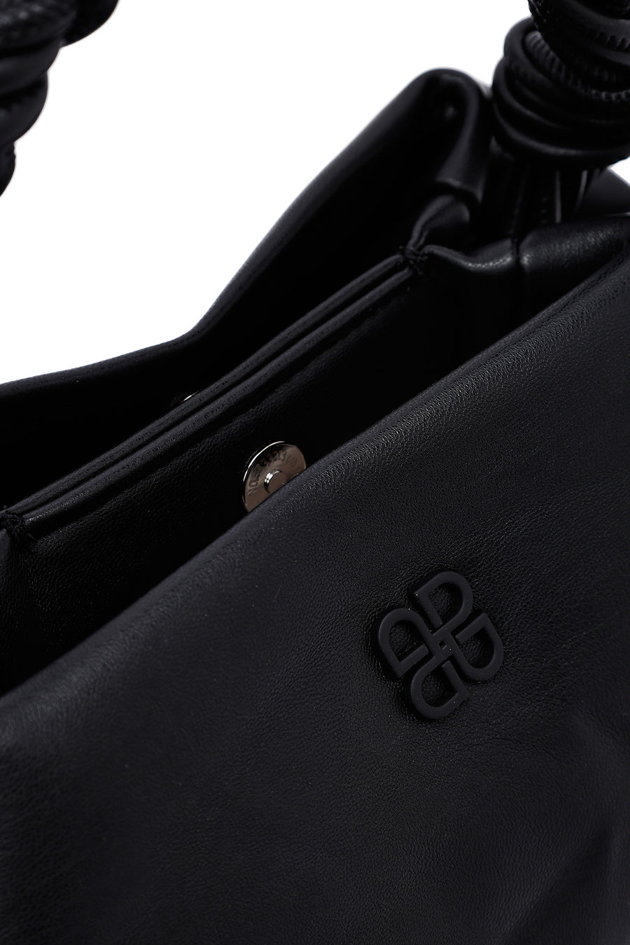 Women's Black Long Strap Mini Handbag