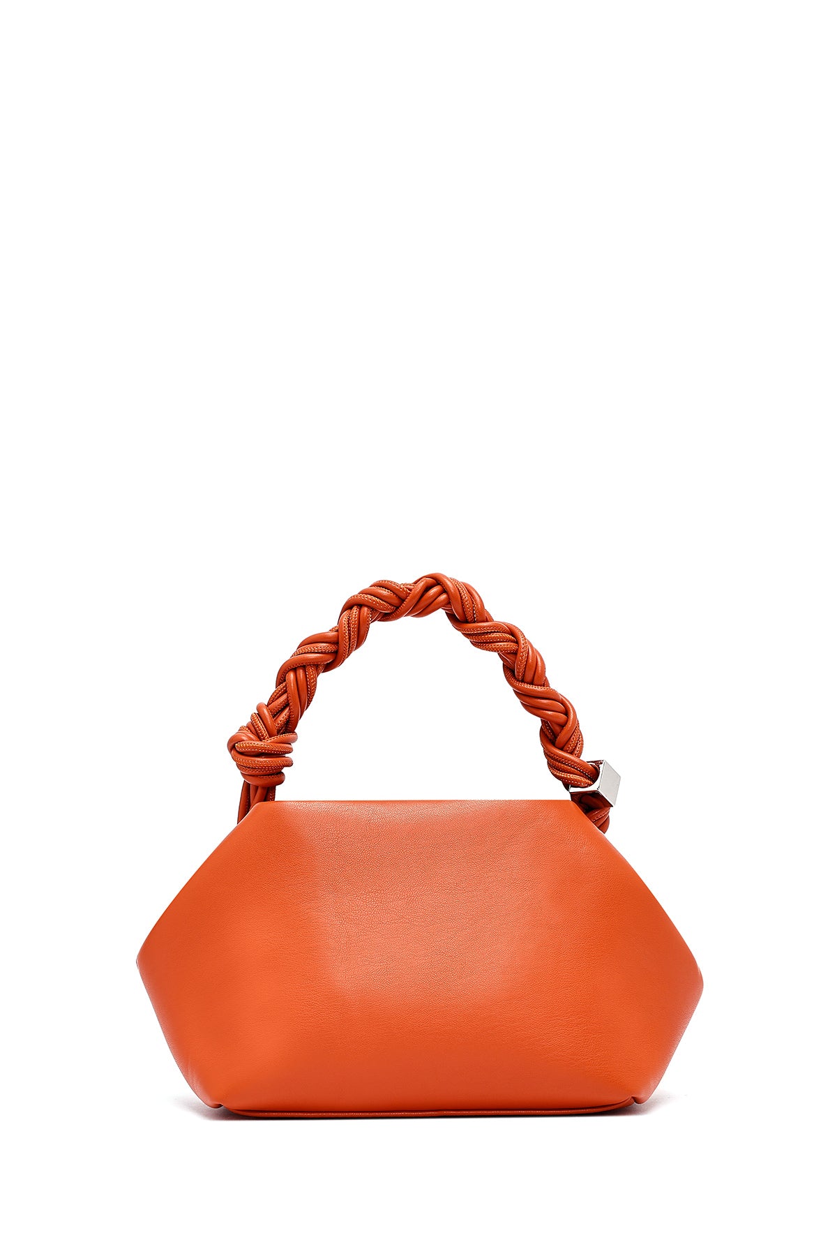 Kadın Turuncu Uzun Askılı Mini Kol Çantası