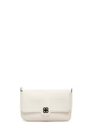 Kadın Beyaz Uzun Zincir Askılı Mini Kol Çantası | Derimod