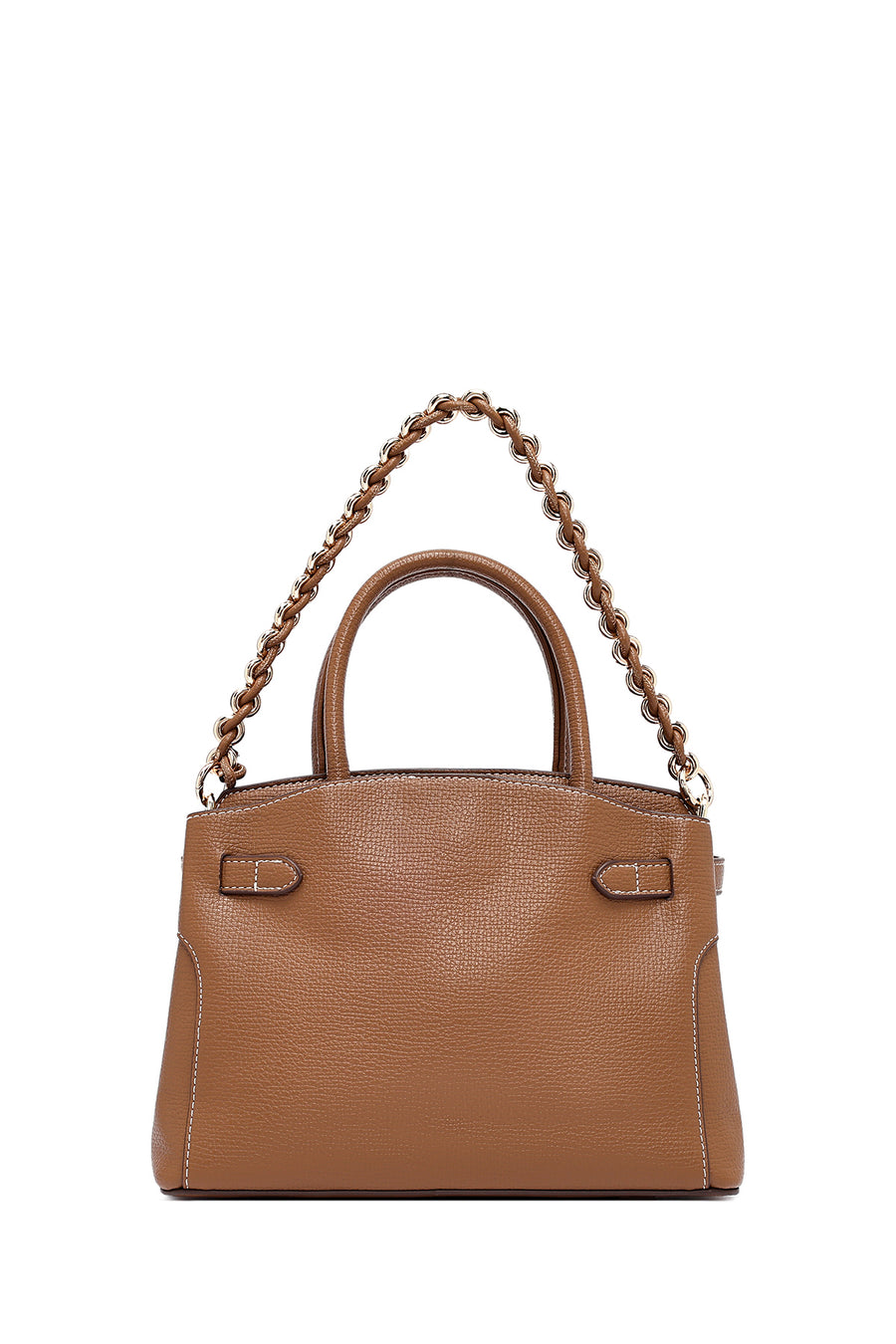 Women's Brown Long Strap Mini Handbag