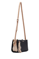 Kadın Siyah Uzun Askılı Aksesuar Detaylı Çapraz Çanta | Derimod