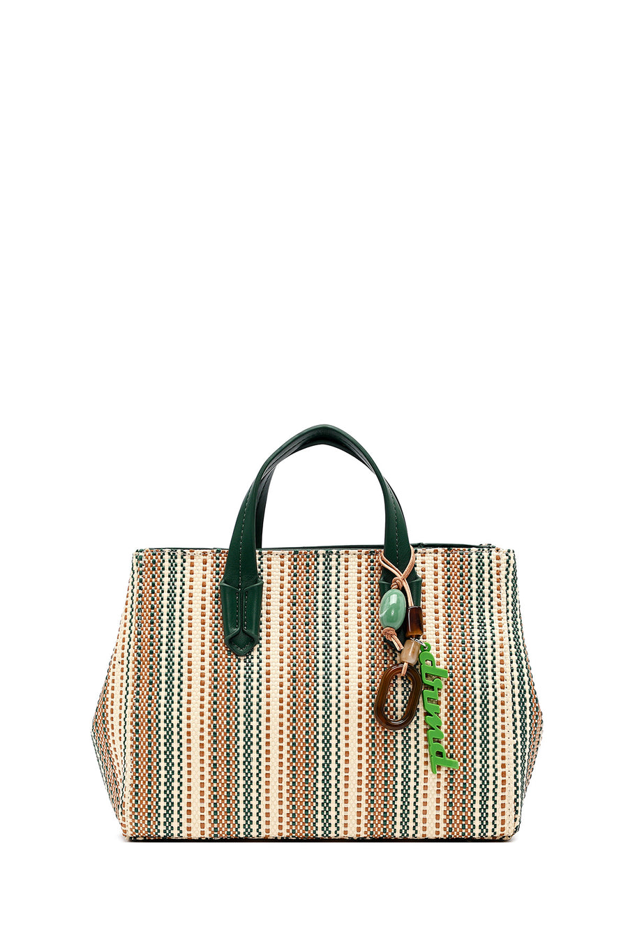 Woman Green Long Shoulder Bag