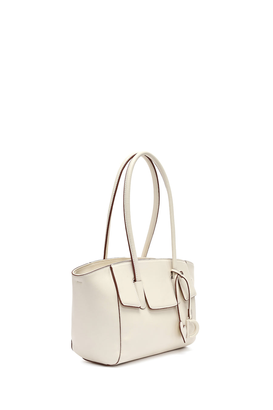 Women's White Long Strap Shoulder Bag