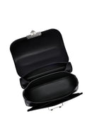 Kadın Siyah Uzun Askılı Taşlı Mini Kol Çantası | Derimod