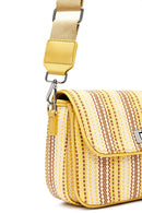 Women's Yellow Long Strap Crossbody Bag | Derimod