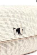 Kadın Pudra Uzun Askılı Çapraz Çanta | Derimod