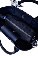 Kadın Lacivert Uzun Askılı Kol Çantası | Derimod