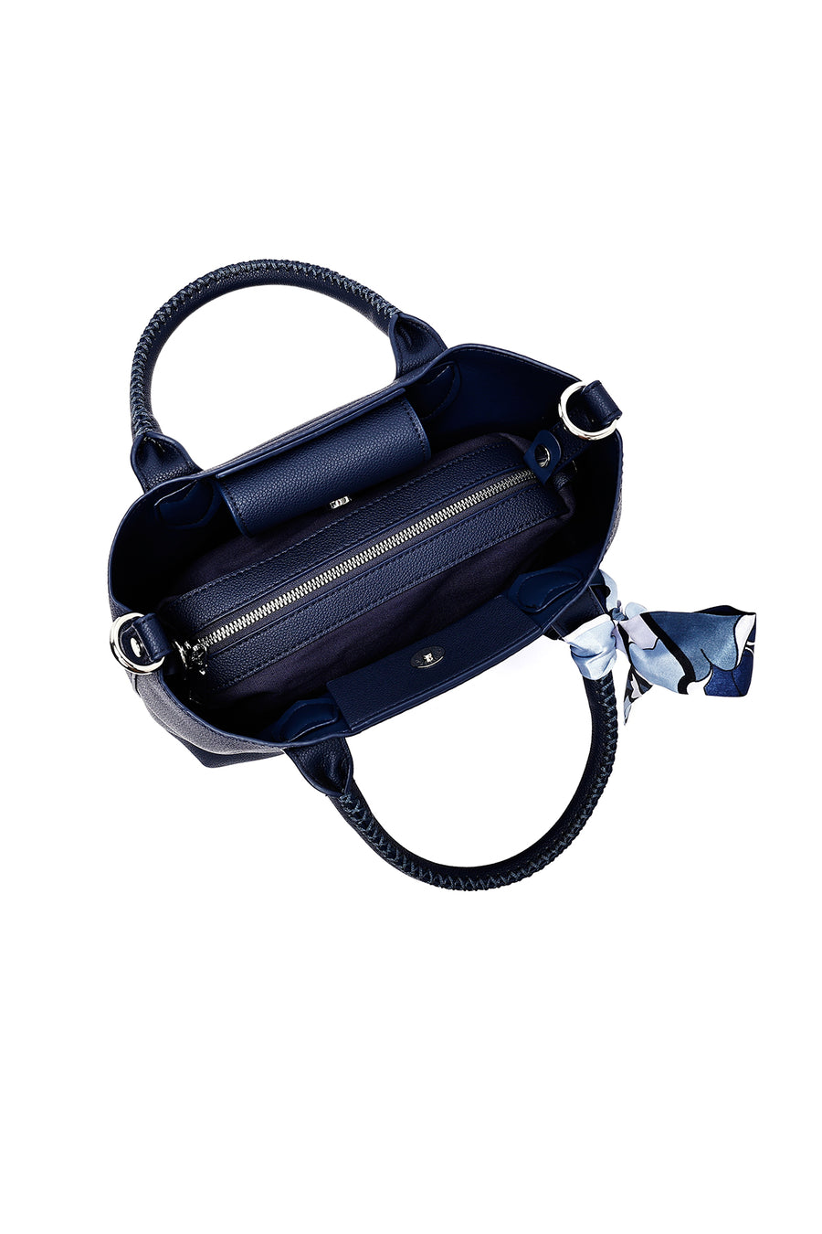 Women's Navy Blue Long Strap Shoulder Bag