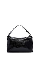 Kadın Siyah Uzun Askılı Zincir Detaylı Omuz Çantası | Derimod