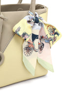 Kadın Gri Uzun Askılı Aksesuarlı Kol Çantası | Derimod