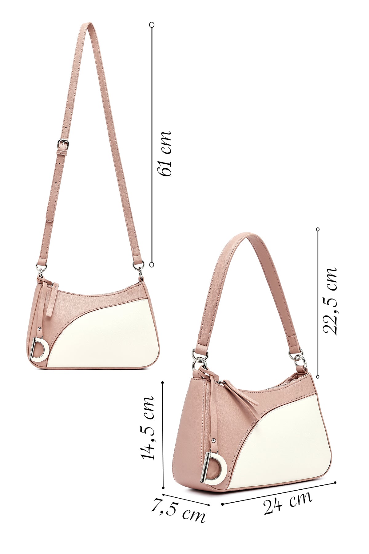 Kadın Pembe Uzun Askılı Omuz Çantası