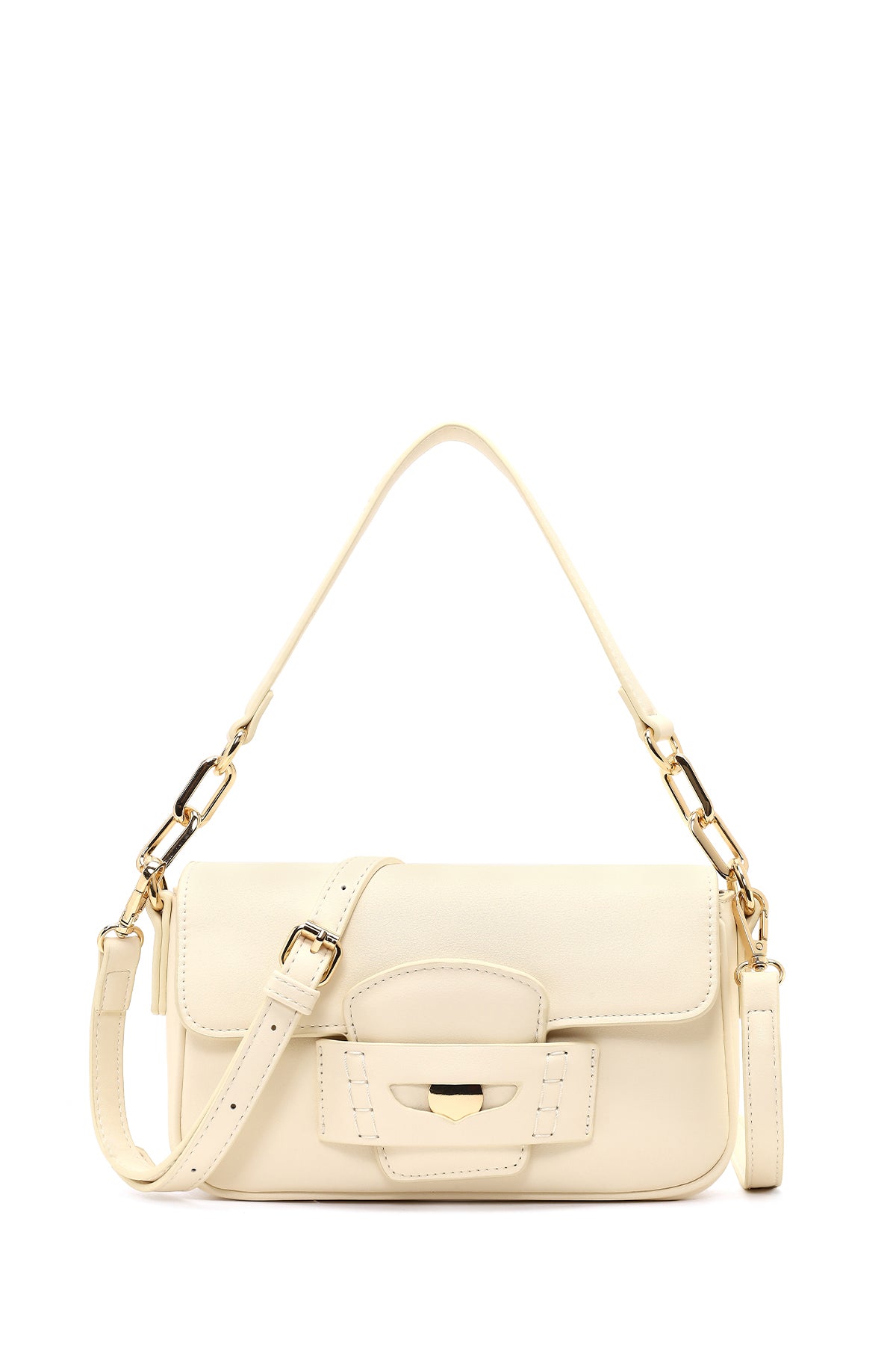 Kadın Bej Uzun Askılı Omuz Çantası 25SBD251018 | Derimod