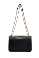 Kadın Siyah Uzun Zincir Askılı Klasik Omuz Çantası | Derimod