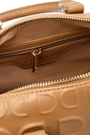 Kadın Kahverengi Uzun Askılı Baskılı Kol Çantası | Derimod