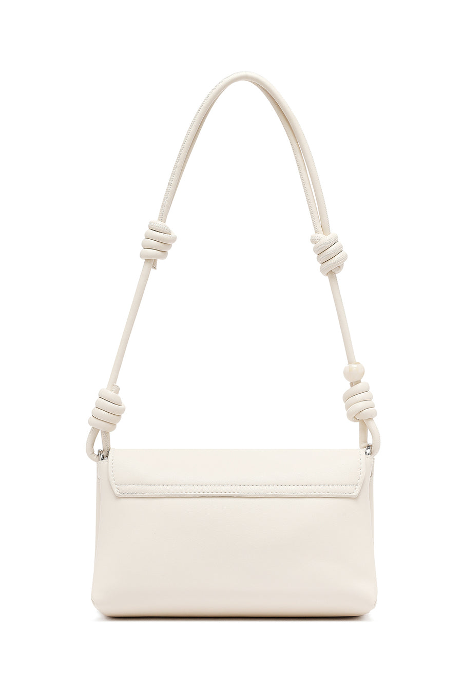 Women's Cream Classic Shoulder Bag