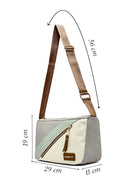 Kadın Gri Kumaş Çapraz Çanta | Derimod