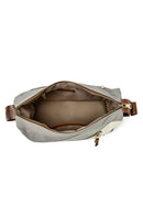 Kadın Gri Kumaş Çapraz Çanta | Derimod