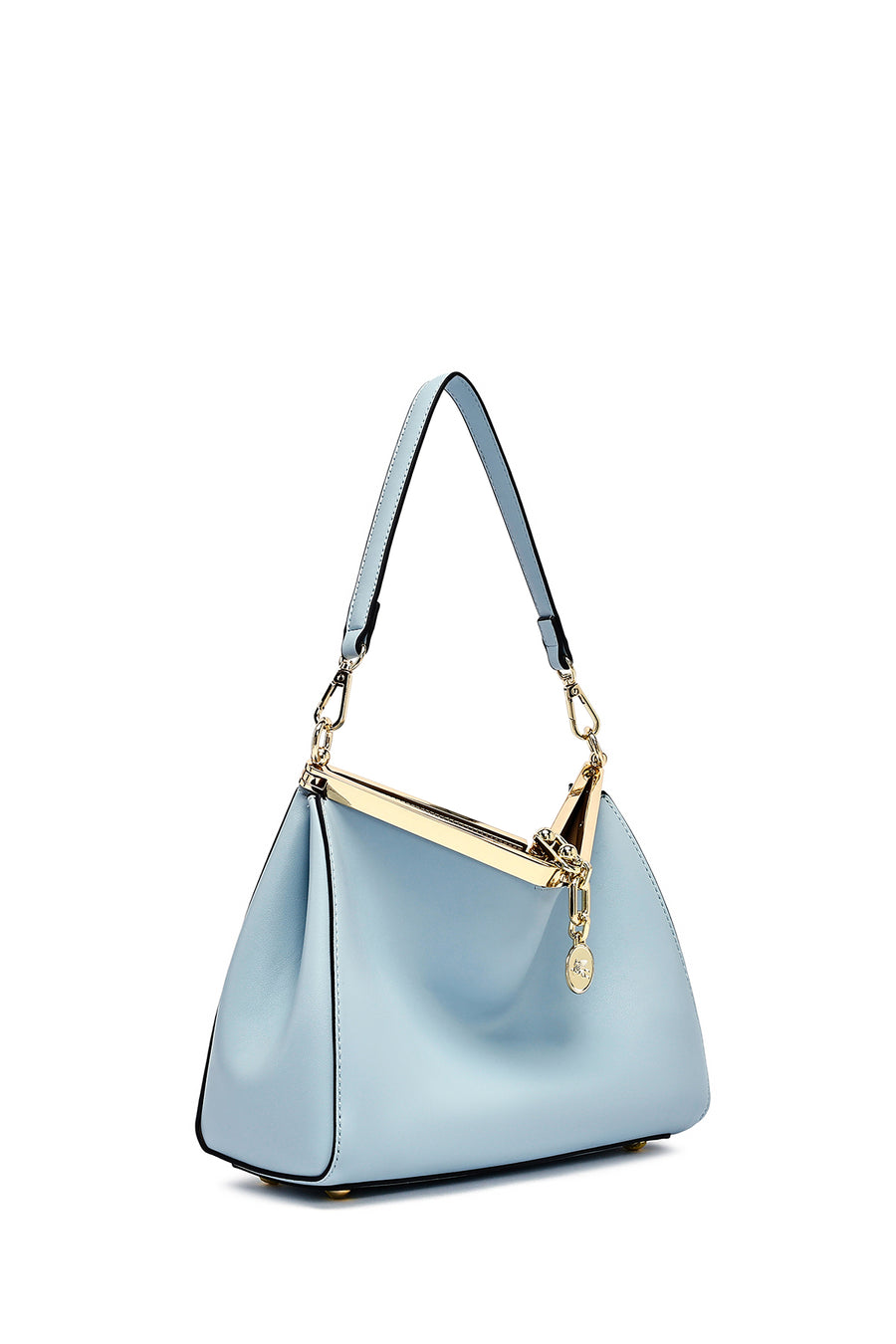 Women's Blue Long Strap Shoulder Bag