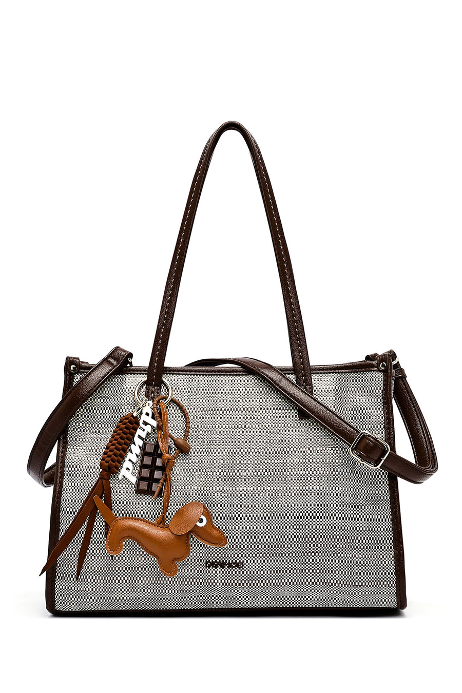 Women's Brown Long Strap Shoulder Bag 25SBD254014 | Derimod