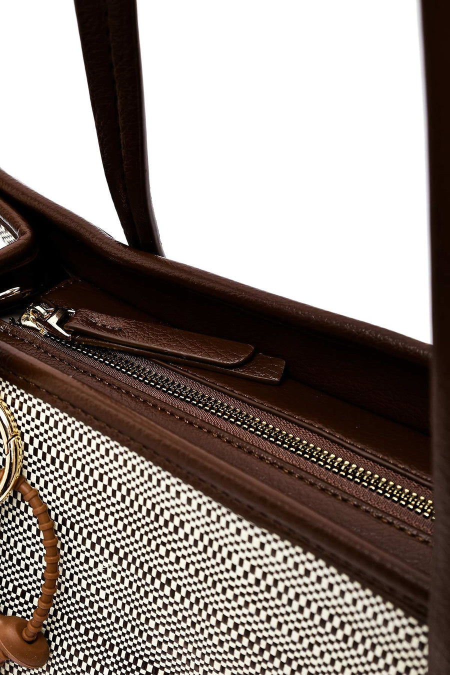 Women's Brown Long Strap Shoulder Bag