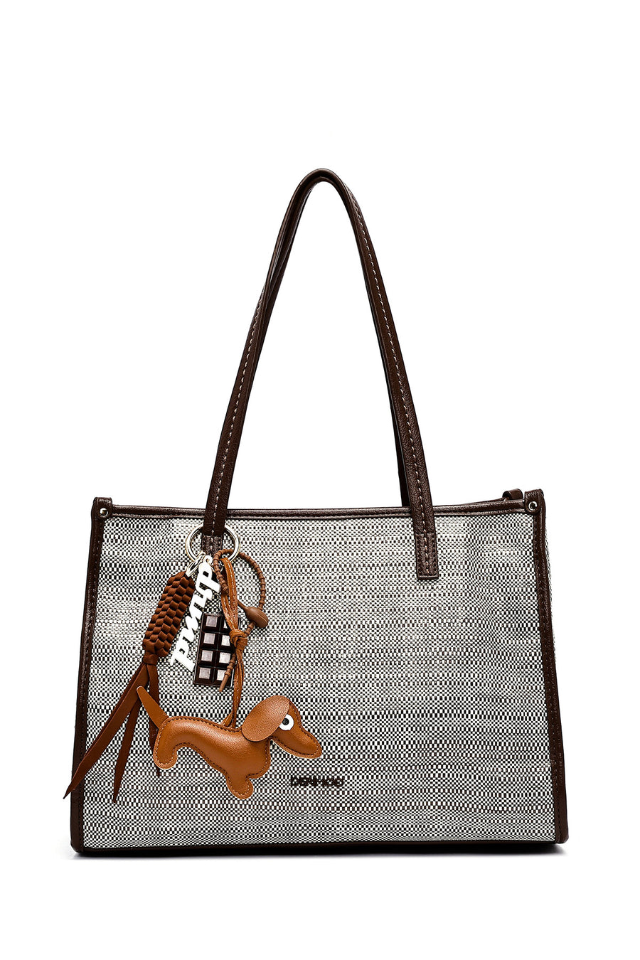Women's Brown Long Strap Shoulder Bag