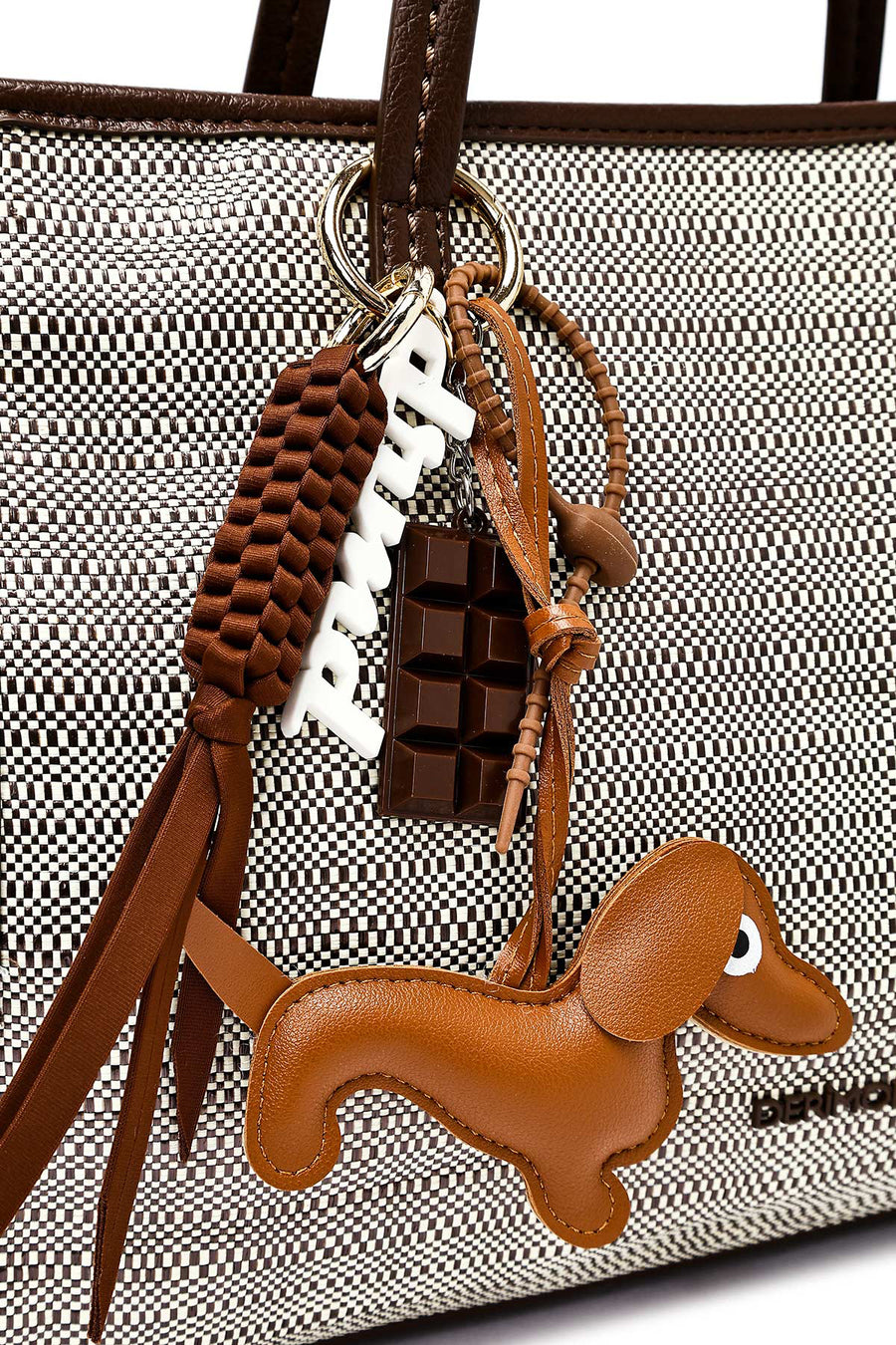Women's Brown Long Strap Shoulder Bag